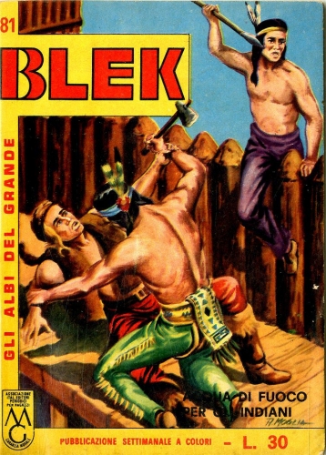 Gli albi del grande Blek # 81