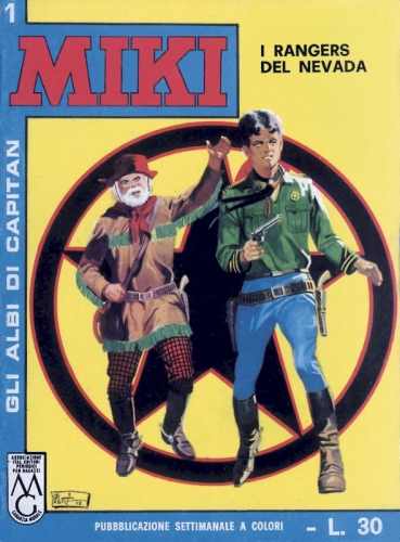 Gli albi di Capitan Miki # 1
