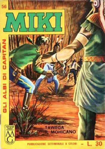 Gli albi di Capitan Miki # 56