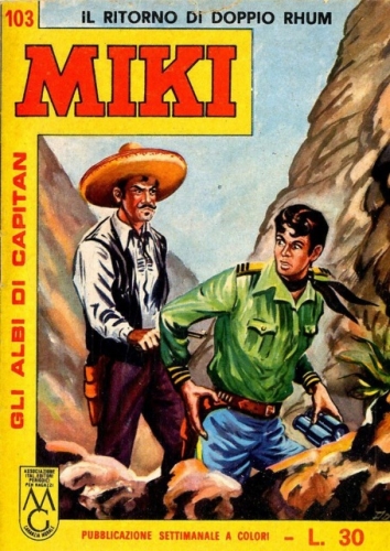 Gli albi di Capitan Miki # 103