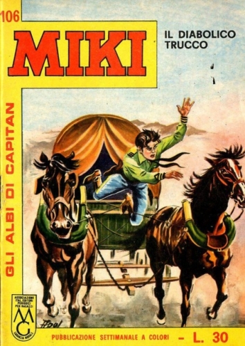 Gli albi di Capitan Miki # 106