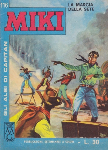 Gli albi di Capitan Miki # 116