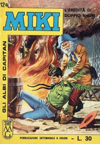 Gli albi di Capitan Miki # 124