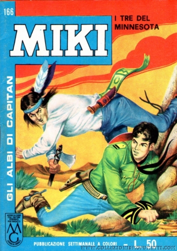 Gli albi di Capitan Miki # 166