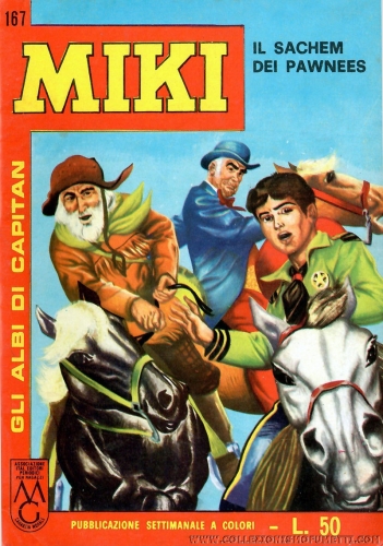 Gli albi di Capitan Miki # 167