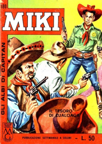Gli albi di Capitan Miki # 180