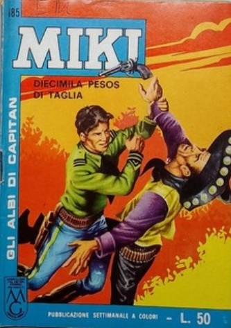 Gli albi di Capitan Miki # 185