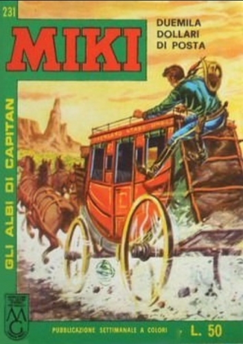 Gli albi di Capitan Miki # 231