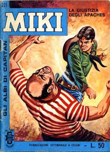 Gli albi di Capitan Miki # 321