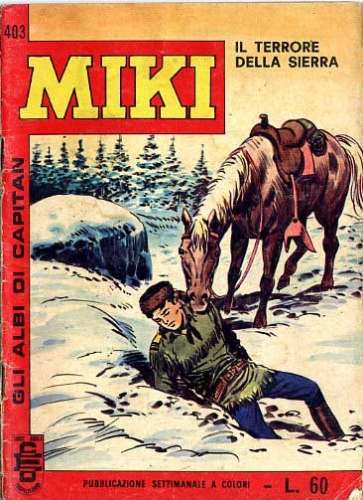 Gli albi di Capitan Miki # 403