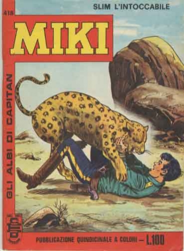 Gli albi di Capitan Miki # 418