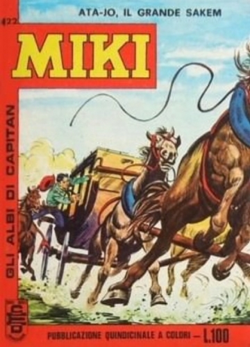Gli albi di Capitan Miki # 422