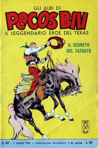 Gli albi di Pecos Bill # 107
