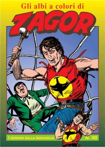 Gli Albi a Colori di Zagor # 40