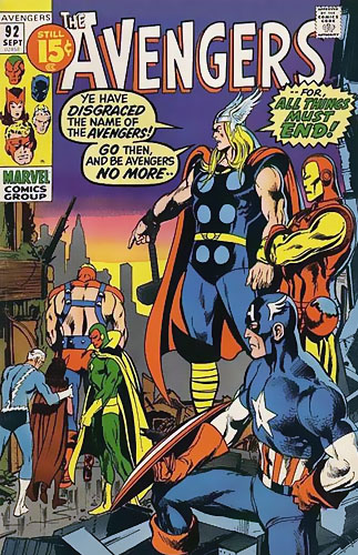 Avengers vol 1 # 92