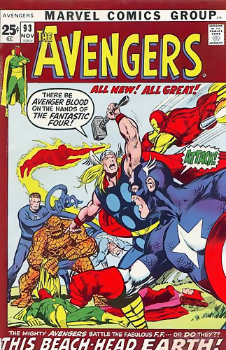 Avengers vol 1 # 93