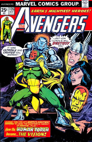 Avengers vol 1 # 135