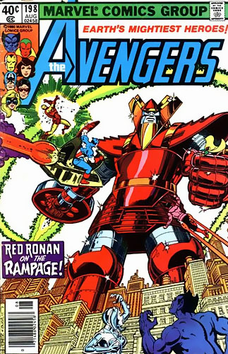 Avengers vol 1 # 198