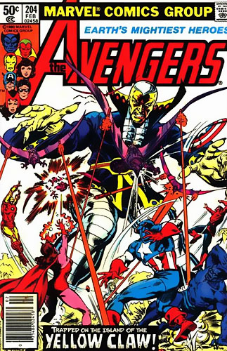 Avengers vol 1 # 204