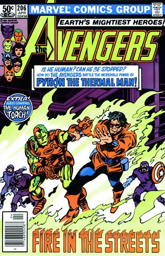Avengers vol 1 # 206