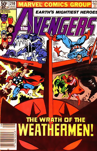 Avengers vol 1 # 210
