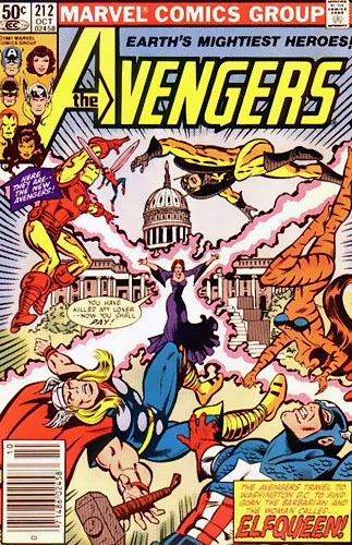Avengers vol 1 # 212
