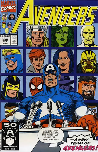 Avengers vol 1 # 329