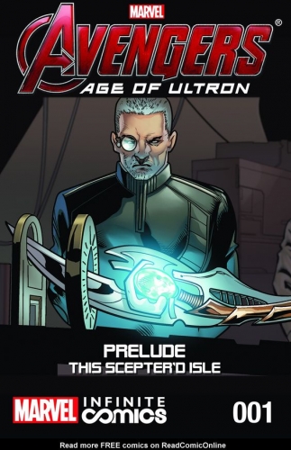 Avengers: Age of Ultron Prelude: This Sceptre'd Isle Infinite Comic 1 # 1