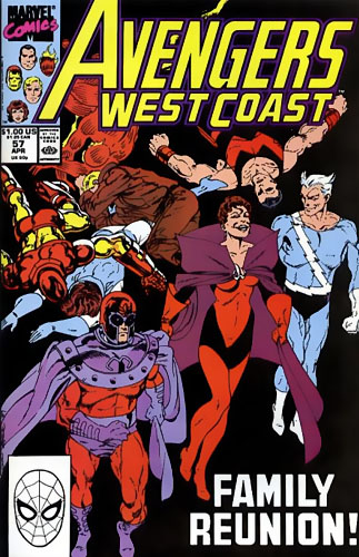 Avengers West Coast # 57