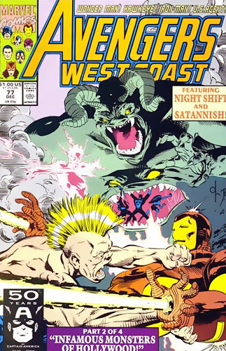 Avengers West Coast # 77