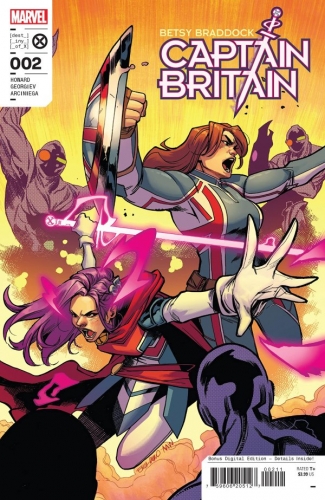 Betsy Braddock: Captain Britain # 2