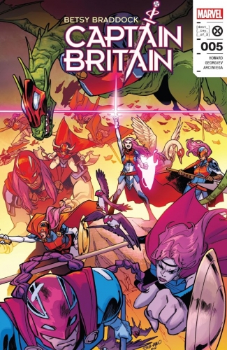 Betsy Braddock: Captain Britain # 5