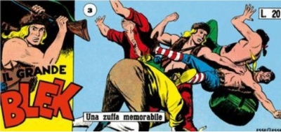 Il Grande Blek - Le strisce # 108