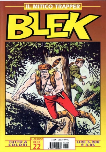 Blek - Il mitico trapper # 22