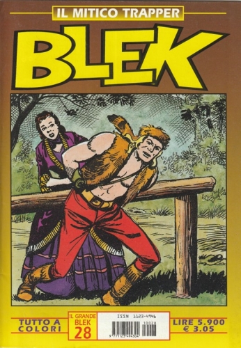 Blek - Il mitico trapper # 28
