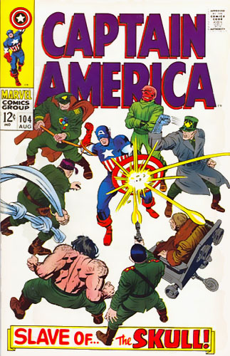 Captain America vol 1 # 104