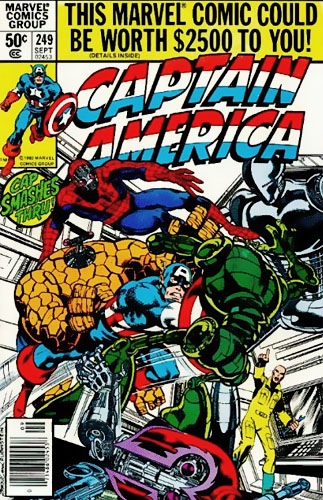 Captain America Vol 1 # 249