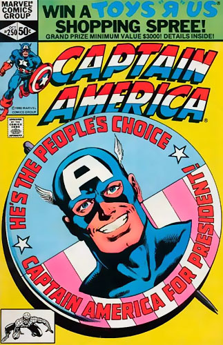 Captain America vol 1 # 250