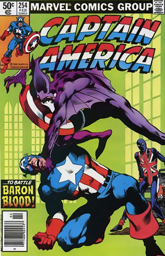 Captain America Vol 1 # 254