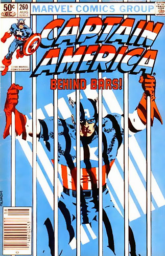 Captain America vol 1 # 260
