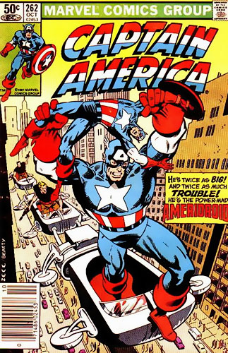 Captain America Vol 1 # 262