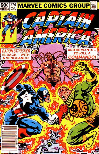 Captain America Vol 1 # 274