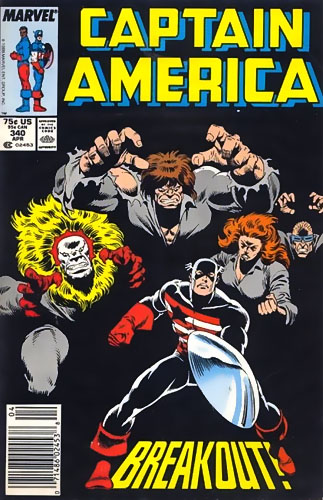 Captain America Vol 1 # 340