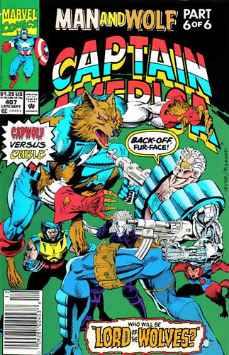 Captain America vol 1 # 407