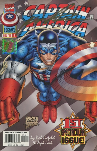 Captain America Vol 2 # 1