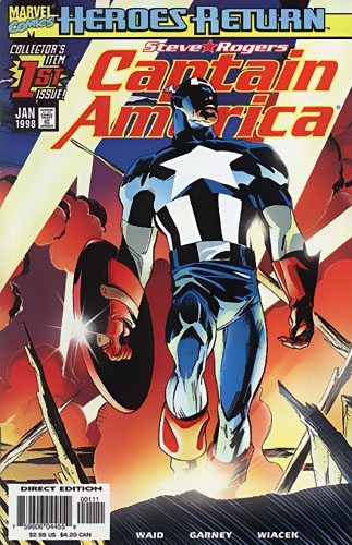 Captain America vol 3 # 1