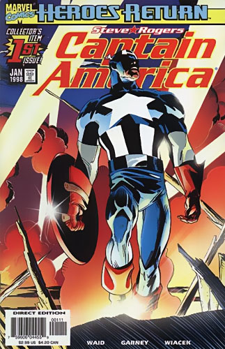 Captain America Vol 3 # 1