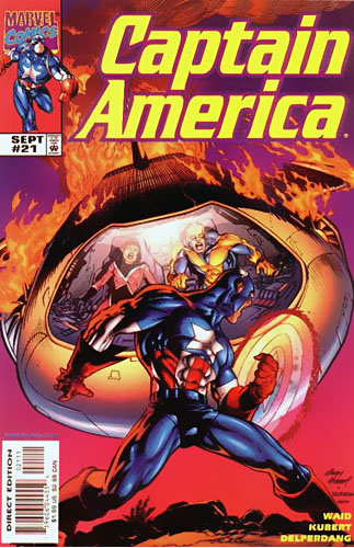 Captain America Vol 3 # 21