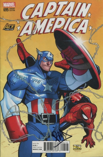 Captain America vol 8 # 695