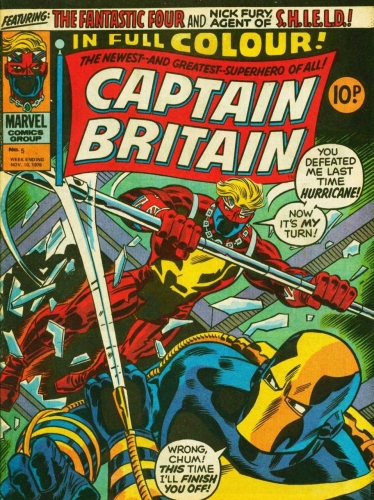 Captain Britain Vol 1 # 5